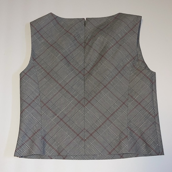 Rebecca Taylor Crosshatch Sleeveless Top - Women’s Size 8 - Picture 3 of 7